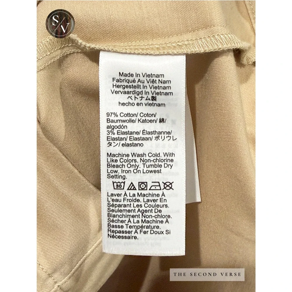 J. Crew Gamine Utility Shirtdress Stretch Twill BY836 Size 20 - Picture 10 of 11